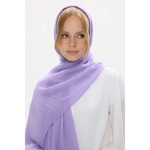 Fenza Scarf Freya Müslin Püsküllü Bürümcük Pamuklu Şal