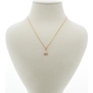 Minimal Midye Kabuğu 316L Çelik Kadın Kolye