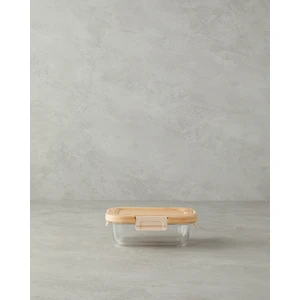English Home All Fresh Cam Dikdörtgen Saklama Kabı 640 ml Şeffaf