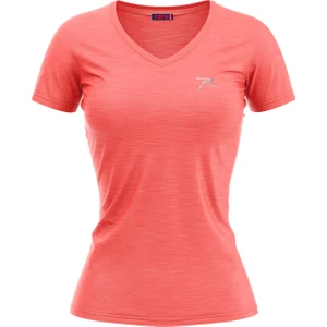 Kadın %100 Pamuk T-Shirt Mulıer Pembe Melanj