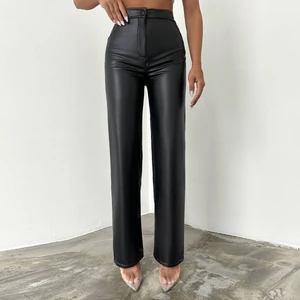 Aref Jeans Ispanyol Deri Pantolon Kadın Deri Pantolon