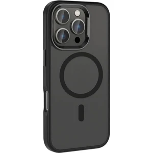 Apple iPhone 16 Pro Max Kılıf Parlak Kamera Çerçeveli Magsafeli Kost