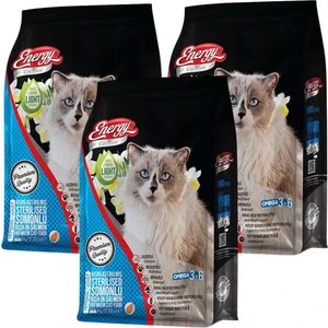 Somonlu Kısırlaştırılmış Kedi Maması 1 kg - 3 Adet