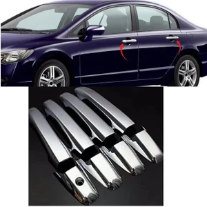 Honda Civic Krom Kapı Kolu 4 Kapı 2005-2011 Paslanmaz Çelik