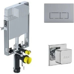 Serel Smooth Gömme Rezervuar 3'lü Set T020111BK5824 (T020111+P58+024)
