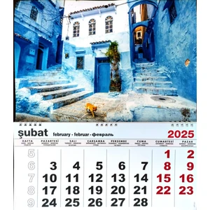 Eminönü Gezgini 2025 Manzara Görselli Gemici Takvimi