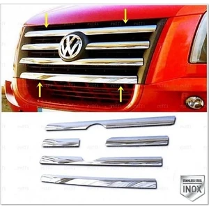 Vw Crafter Krom Ön Panjur 5 Parça 2006-2012 Paslanmaz Çelik