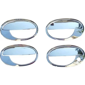 Opel Corsa C Krom Kapı Kolu+Çerçeve 2 Kapı 2000-2006 P. Çelik