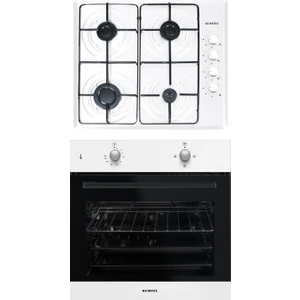 Beyaz 2 Li Set (Fırın-Ocak)