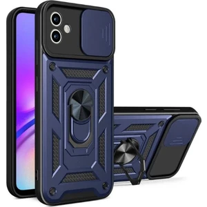 Samsung Galaxy A05 Kılıf Yüzüklü Sürgülü Kamera Korumalı Pars