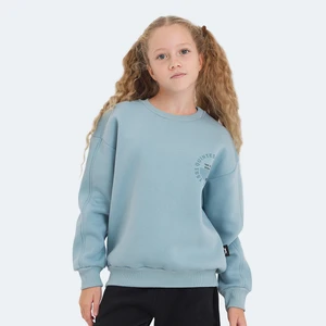 LONE Unisex Çocuk Sweatshirt Mavi