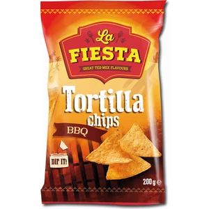 La Fiesta Üçgen Barbekü Tortilla Cips 200 gr