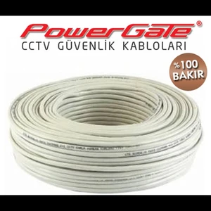 Evo 100MT, 2+1 (2x0,22+0,33) %100BAKIR, Cctv Güvenlik Kablosu