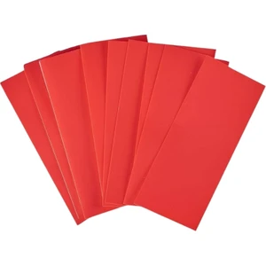 18650 Pil Kaplama Makaronu Kırmızı - 10 Adet