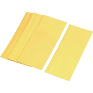 18650 Pil Kaplama Makaronu Sarı - 10 Adet