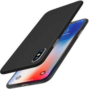 Apple iPhone X Ultra Slim Lüx Kılıf Siyah