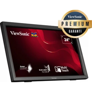 24 Vıewsonıc TD2423 Full Hd Vga+Dvı+Hdmı+Usb Type A 10 Parmak Dokunmatık Monıtor