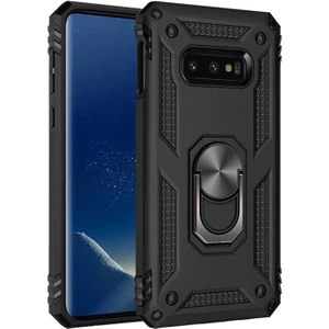 Samsung Galaxy S10E Kılıf Vega Yüzüklü Standlı Darbe Korumalı