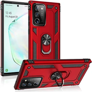 Samsung Galaxy Note 20 Ultra Kılıf Vega Yüzüklü Standlı Darbe Korumalı