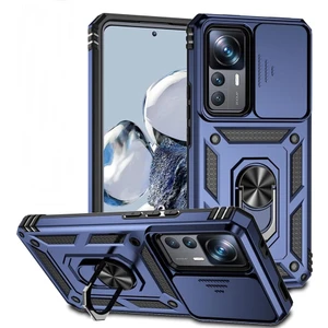 Xiaomi 12T Kılıf Yüzüklü Sürgülü Kamera Korumalı Pars