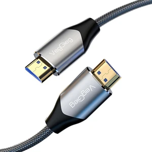 8k 60Hz 4K 120Hz 48 Gbps Hdr Arc Hdcp Örgülü HDMI 2.1 Kablo 5 Metre