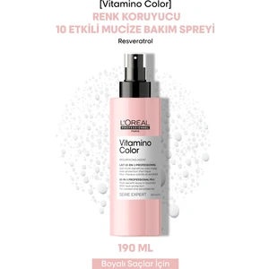 L'oreal Professionnel Serie Expert Vitamino Color 10 in 1 Renk Koruyucu 10 Etkili Mucize Bakım Spreyi 190 ml