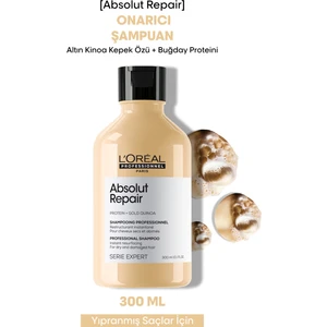 L'oreal Professionnel Serie Expert Absolut Repair Yıpranmış Saçlar için Onarıcı Şampuan 300 ml