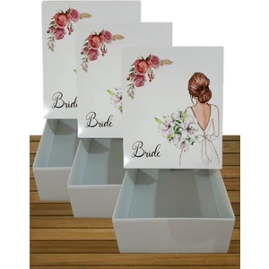 Çeyiz Sandığı Gelin Damat Kutusu Sandık Kolisi 3lü 0123