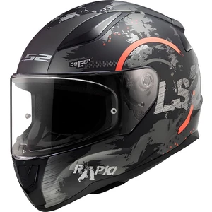 Ls2 Rapıd 2 Cırcle Mat Siyah-Kırmızı Kask