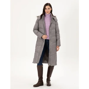 Pierre Cardin Kadın Gri Kaban 50290314-VR024