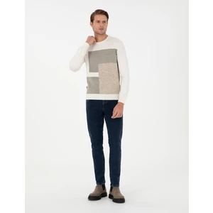 Pierre Cardin Erkek Mavi Slim Fit Jean Pantolon 50296161-Vr036