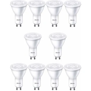 Essential LED Spot 4,7-50W GU10 3000K Sarı Işık 10 Adet