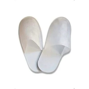 100 Çift Tek Kullanımlık Otel Terlik Otel Terliği Overlok