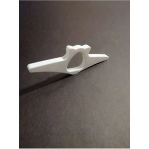 Pa Tasarım Kitap Okuma Yüzüğü Beyaz Plastik Malzemeden Yapılmış Şık Tasarım