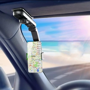 Multifonksiyonel Profesyonel Araç Içi Telefon Tutucu Ister Araç Güneşlik Montaj Ister Selfie Çubuğu Ister Masaya Montaj 360 Derece Dönebilen Cep Telefonları Için Sun-Mlt-33