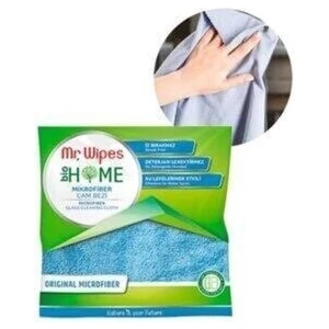Mr.wipes Mikrofiber Temizlik Cam Bezi Tekli