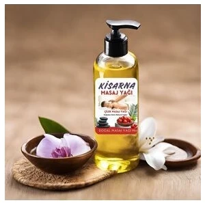 Çilek Kokulu Masaj Yağı 150 ml  Vücut Yağı