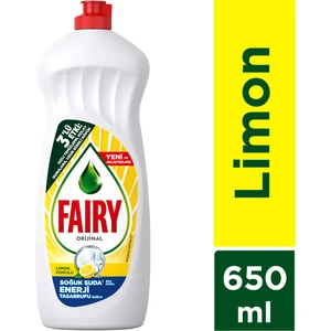 Orijinal Sıvı Bulaşık Deterjanı 650 ml Limon Kokulu