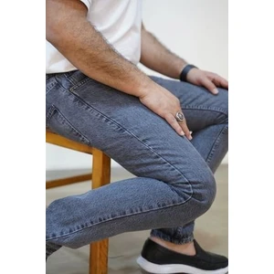 Kot Pantolon Gri Likrasız