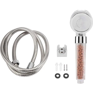 Ethab Ticaret Relax Shower Eco Su Tasarruflu Duş Başlığı + Hortum ve Askı Aparatı