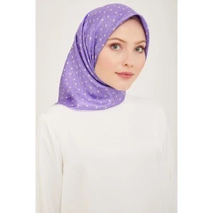 Twill Ipek Eşarp - 4001-35 Lavanta