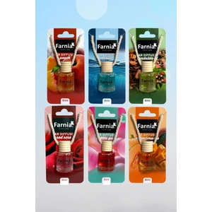 Yüksek Esanslı Askılı Araç Kokusu Edp Parfüm 8 Ml X 6 Adet Fırsat Paketi
