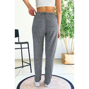 Dreamy Soft Kadife Dokulu Desenli Süet Pijama Altı Pantolon