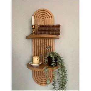 Dekoratif Duvar Rafı