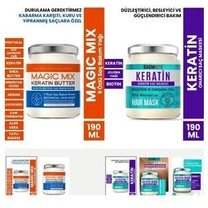 Magic Mix 9 Özlü Keratin Saç Maskesi 190ML