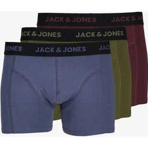 Jack & Jones Jacjerry Solid Trunks 3'lü Boxer 12263880 12263880004