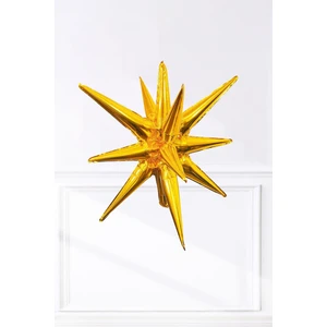 Gold Kutup Yıldızı Folyo Balon Tek Parça 70 cm