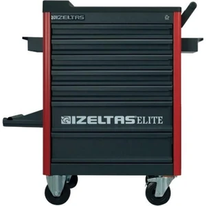 Izeltaş Elite Seri Takım Dolabı 7 Çekmece Kırmızı-Siyah Boş