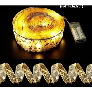 "10 M" Gün Işığı Pilli Şerit LED  Ağaç Süsü Balkon Teras Bahçe LED Işık Aydınlatma Parti Düğün Nişan Yılbaşı Işığı