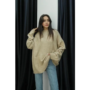 Bej Kelly Oversize Kazak